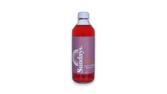 Sundays Black Doris Plum & Blackcurrant Soda 300ml