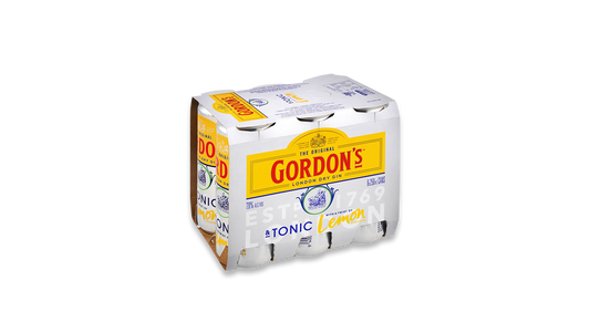 Gordon's and Tonic 6x250ml  | 7.0% ABV