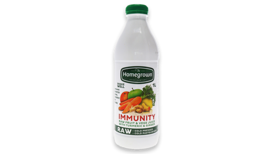 The Homegrown Juice Company Immunity Raw Fruit & Vege Juice 1L