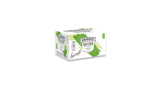 Smirnoff Seltzer Natural Lime 12x250ml | 5.0% ABV