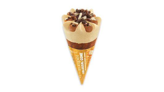 Tip Top Trumpet Colossal Cone Butterscotch Caramel Crunch Single