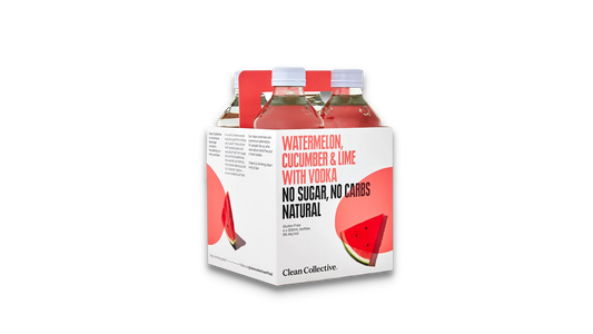 Clean Co Watermelon, Cucumber & Lime with Vodka 4x300ml | 5.0% ABV