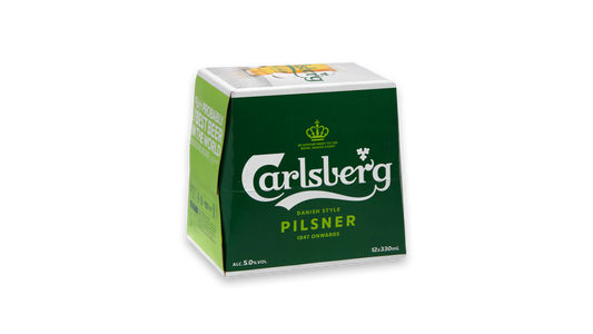 Carlsberg Pilsner Bottles 12x330ml | 3.8% ABV