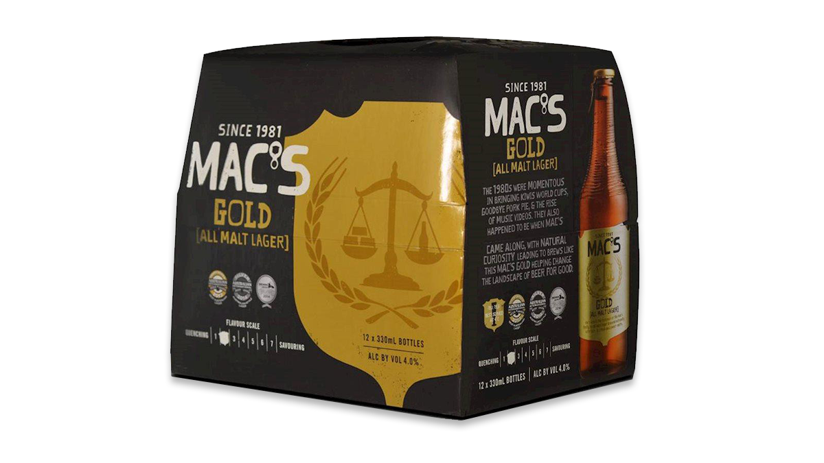 Mac's Gold 12×330ml | 4.0% ABV