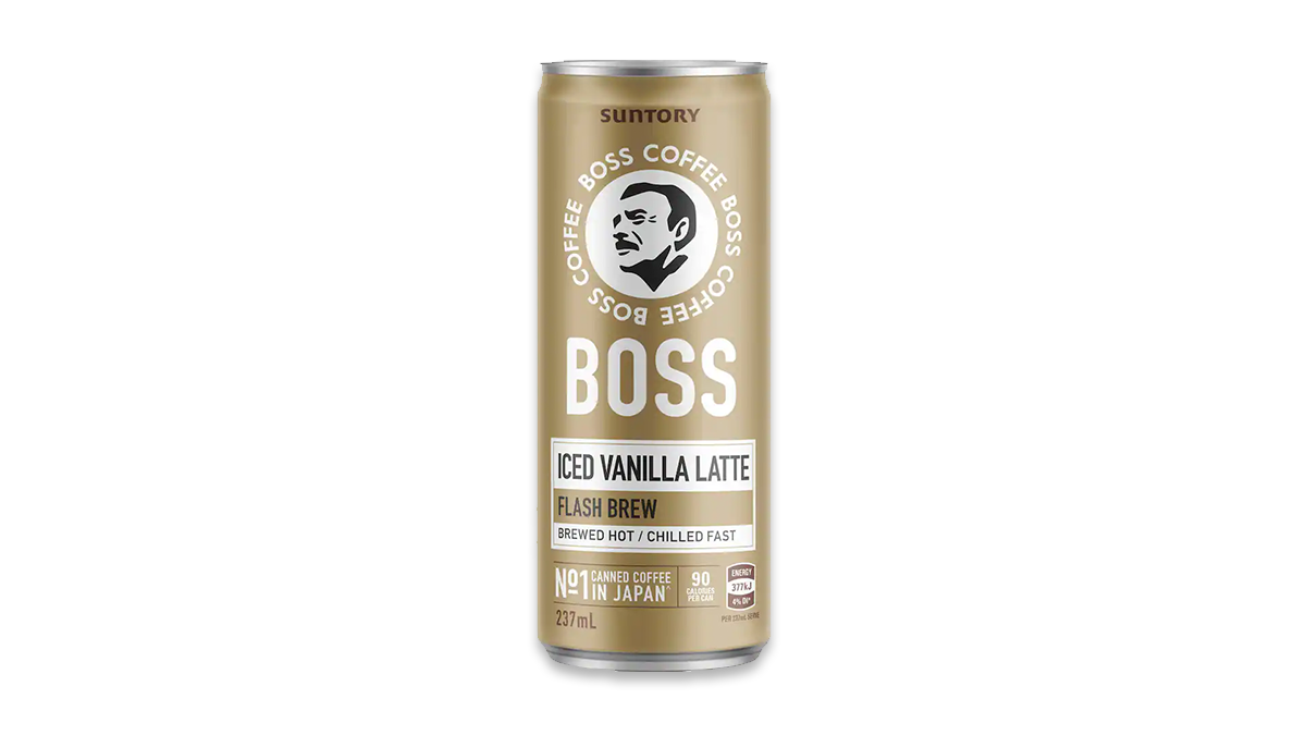 Boss Coffee Iced Vanilla Latte 237ml