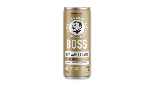 Boss Coffee Iced Vanilla Latte 237ml