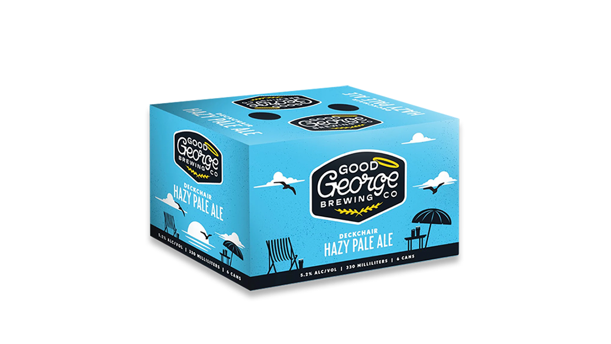 Good George Deckchair Hazy Pale Ale Cans 6x330ml | 5.2% ABV