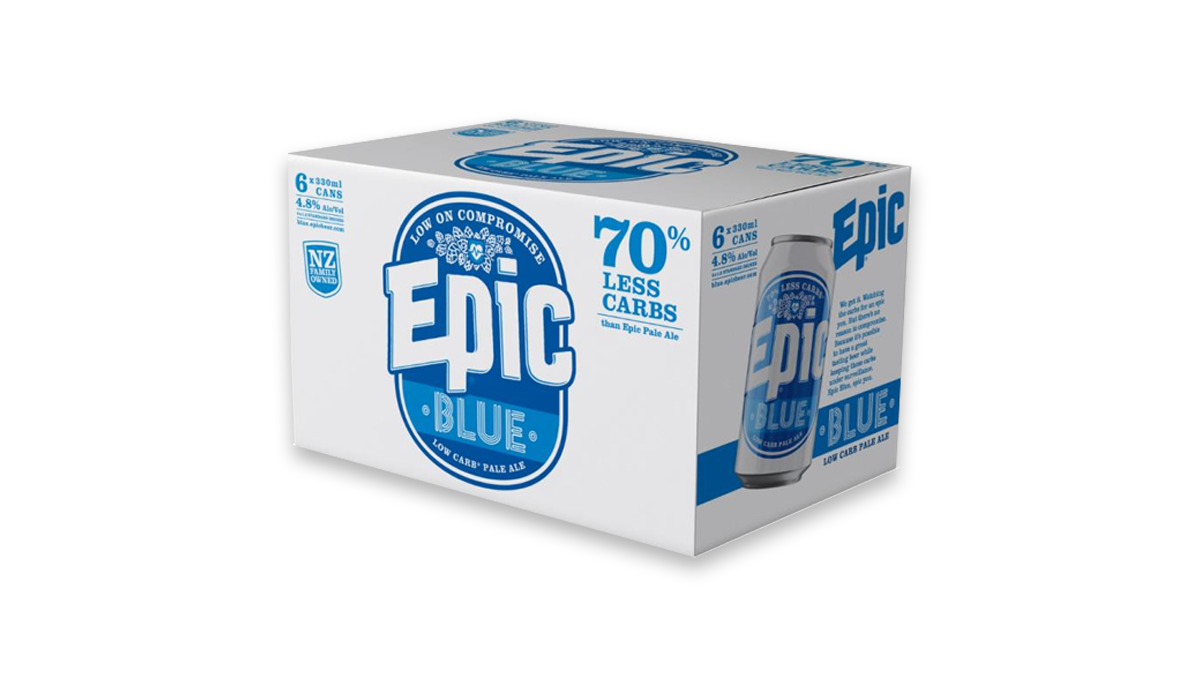 Epic Blue Low Carb Pale Ale 6x330ml | 4.8% ABV