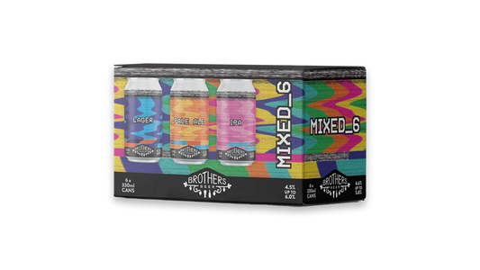 Brothers Beer Mixed 6 Cans 6x330ml | 4.5-5.8% ABV