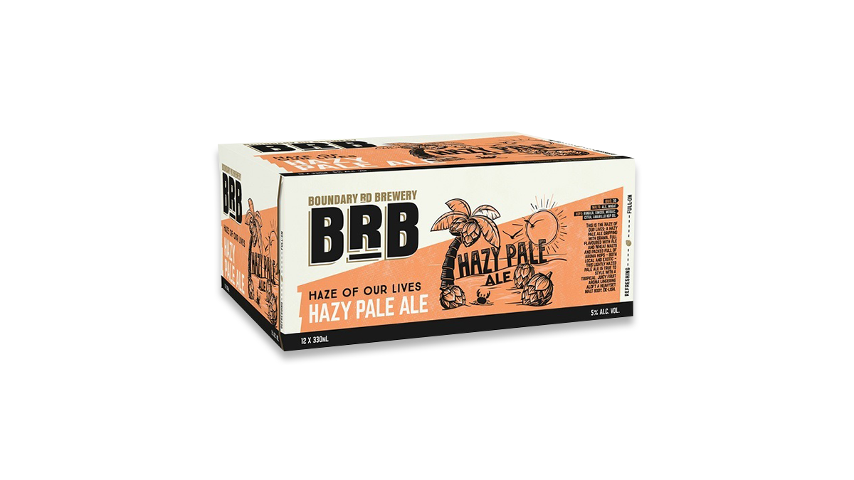 BRB Hazy Pale Ale Cans 12x330ml | 4.8% ABV