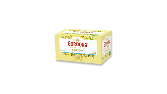 Gordons Sicilian Lemon and Tonic 12x250ml | 4.0% ABV