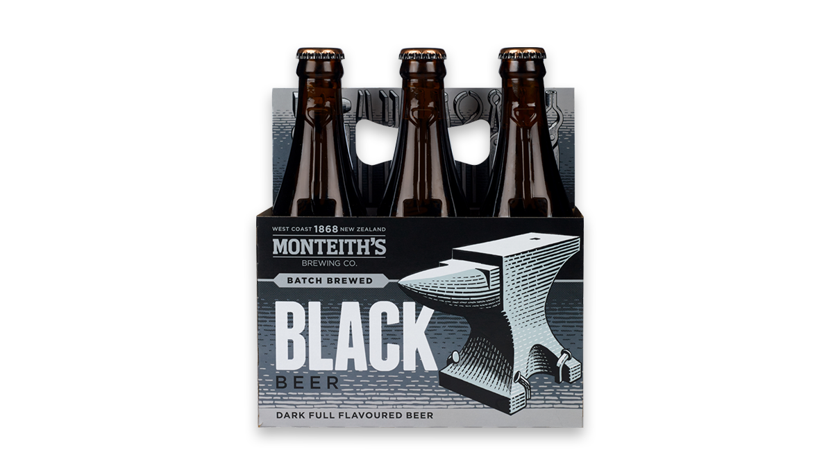 Monteiths Black Bottle 6x330ml | 4.2% ABV