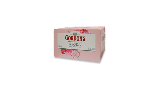 Gordon's Pink Gin & Soda 12x250ml | 4.0% ABV