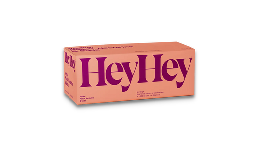 Heyhey Vodka Peach & Nectarine 10x330ml | 4.5% ABV