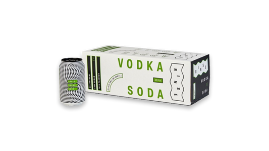 Rinse Vodka Soda Apple 10x330ml | 6.0% ABV