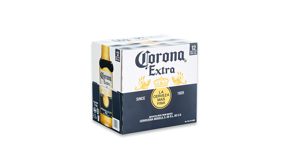 Corona Extra Bottles 12x355ml | 4.5% ABV