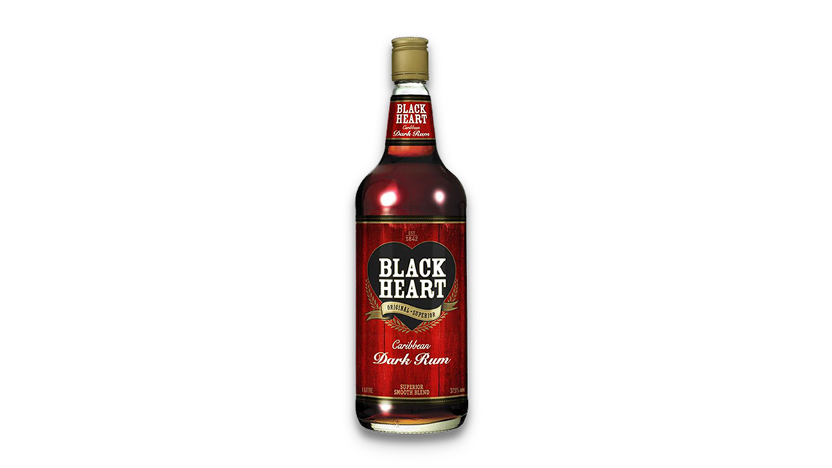 Black Heart Rum 1L | 37.5% ABV